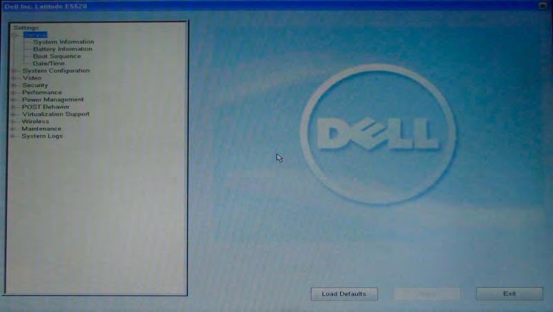 Dell Gehen Sie mit der Pfeil runter Taste auf Boot Sequence.