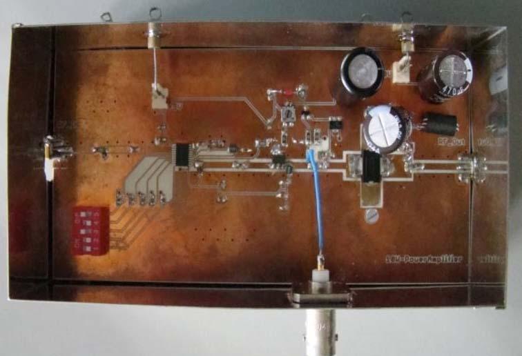 Internal amplifier Designed by Ouajdi Ochi in Aufbau und Untersuchung einer Verstärkerschaltung