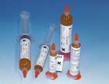 Solder-Ex and NC-Wick Flux- and Cleaner-Pens for precise and controlled rework or save removal of residues.