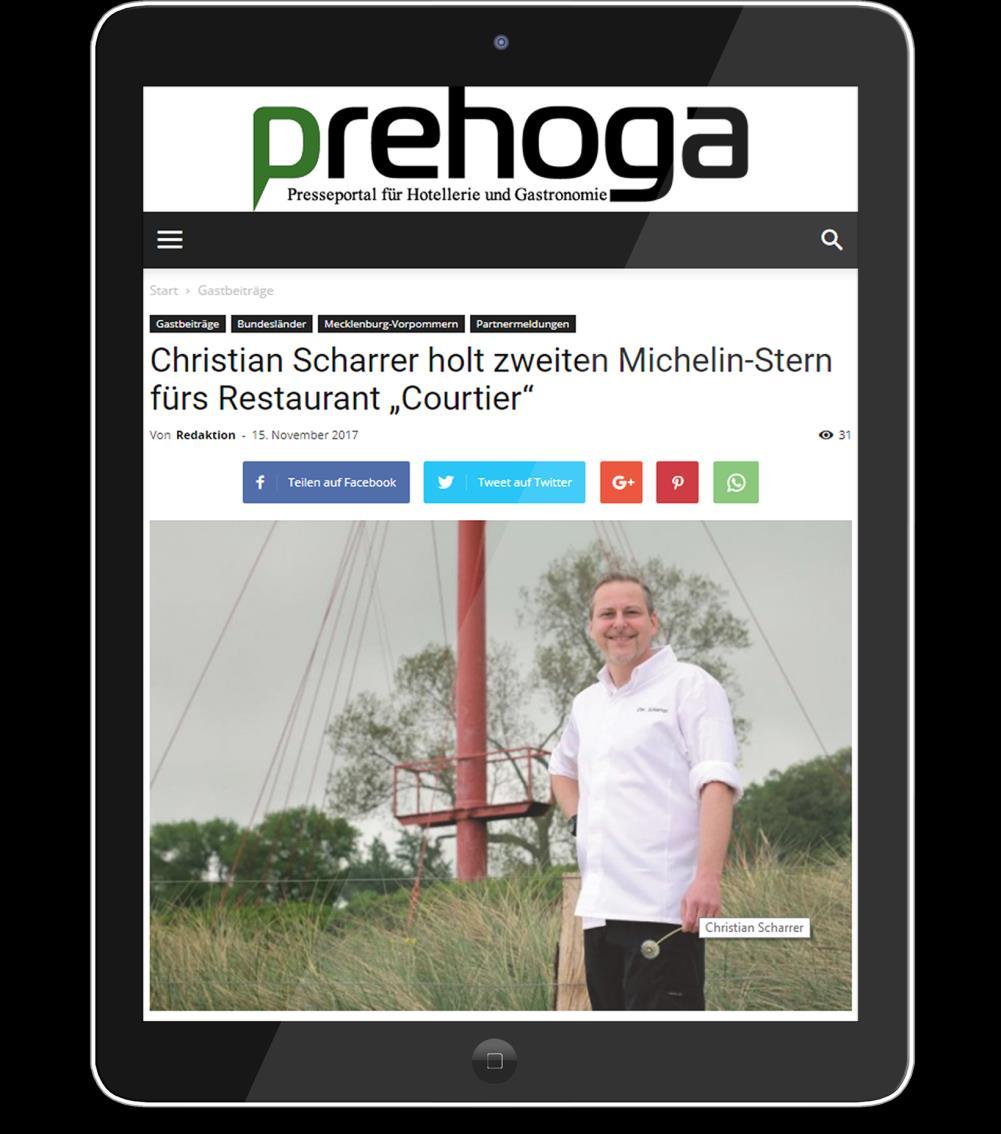 Neben dem reinen Pressedienst bietet PreHoga beispielsweise für Hotels, Tagungsstätten, Gastronomie, Reiseveranstalter, Gaststätten pp. die Möglichkeit, Gast- oder Partnerbeiträge zu veröffentlichen.