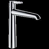 spout, projection 110 mm, with / without pop-up waste Single lever basin mixer, fixed spout, projection 140 mm, with /