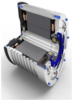 Drives for Hybrid and Full Electric Vehicles GEM (Gearbox integrated motor) TEM (Traction motor) Type: PMSM Voltage: 48 V or 100/120 V Max. Speed: up to 7.