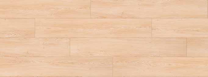Maple is characteristically light and Nordic Maple shows a fine