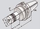 Hydro-Dehnspannfutter Hydraulic expansion chucks Mandrins expansibles hydrauliques Zur Aufnahme von Werkzeugen mit Zylinderschaft nach DIN 1835 Form A+B+E und DIN 6535 Form HA+HB+HE (größer Ø 0 mm