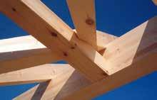 Möglichkeit, das richtige Bauholz für moderne Holzkonstruktionen zu verwenden, ist der Einsatz von KVH Konstruktionsvollholz.