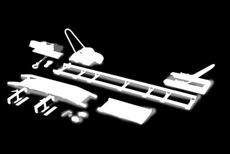 Andere Reifenbreiten durch optionale Bauteile möglich Anwendungsbeispiel im Kastenwagen Handseilwinde für Anhängerversion