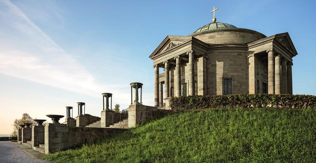 Denkmal ewiger Liebe Grabkapelle auf dem Württemberg Treffsicher platziert: Der württembergische König Wilhelm I.