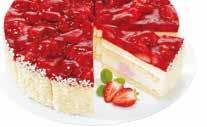 0,65 Erdbeer Vanille Torte servierfertig, vorgeschnitten 12