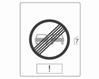 174 Fahren und Bedienung Überholverbotszeichen haben Vorrang vor Geschwindigkeitsbegrenzungszeichen. Kombinationen beider Zeichen auf dem Display sind möglich.