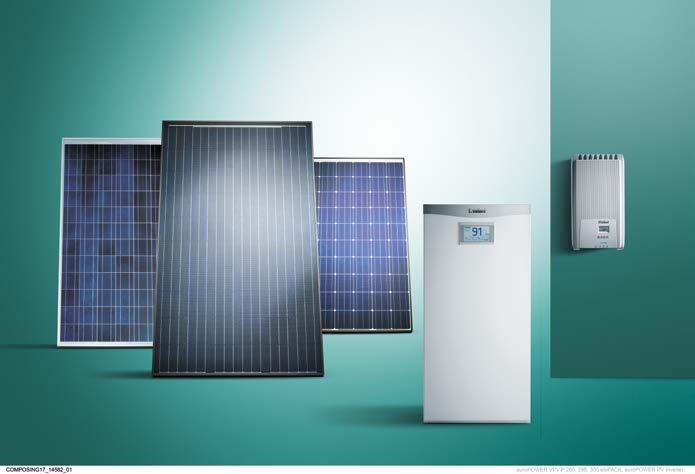 Photovoltaik System auropower Photovoltaik-System auropower mit Stromspeicher elopack Strom dort erzeugen, wo er benötigt wird All Ihre Verbraucher, egal ob Heizung, Kühlung oder Hausverbraucher