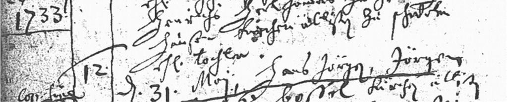 Die Proklamation von 1733 Die Proklamation/Heirat Dietrich Johann Freisewinkel aus dem Jahr 1733 war seit langer Zeit dank der Datenbank der Mormonen bekannt, doch die Ev.