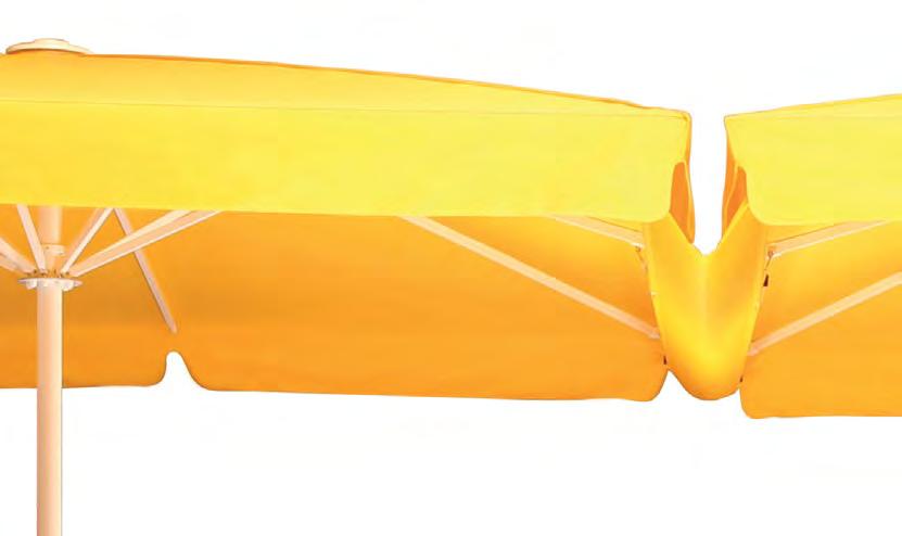 gelb mit freitragender Regenrinne, MayTex-Poly M 9526 maisgelb NEU!