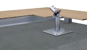 SZ146 x y a b Ankerplatte zum Aufdübeln Gesamthöhe wird auftragsbezogen ebenerdig zum Terrassenboden festgelegt,