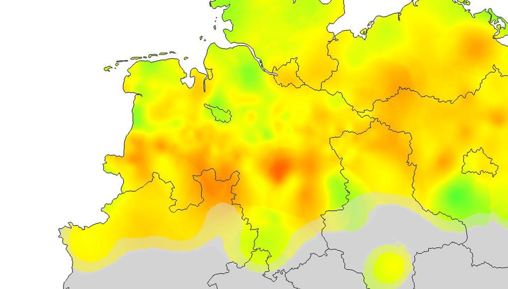 Potenzial Erdwärme in Wolfsburg Zentrale Fragen: Wolfsburg: Temperatur in 3.000 m Tiefe - Geothermie in Wolfsburg nutzbar?