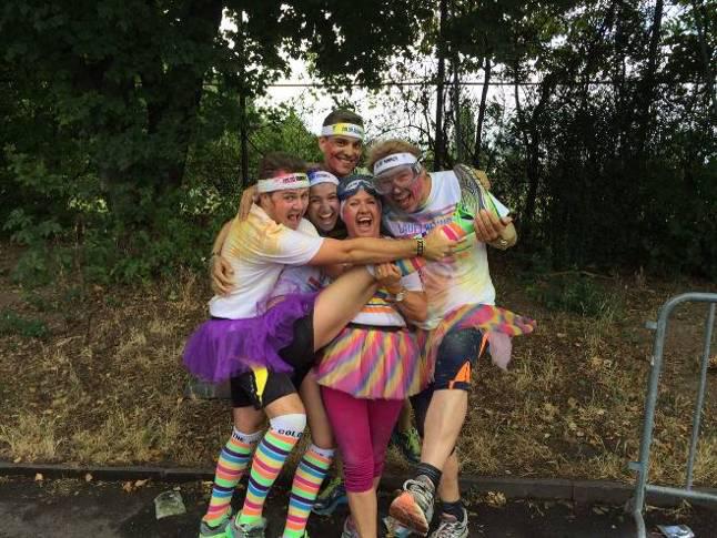 Und am selben Wochenende mit der Familie Spauszus: THE COLOR RUNist der bunteste, lustigste und verrückteste 5 Kilometer-Party-Lauf der Welt.