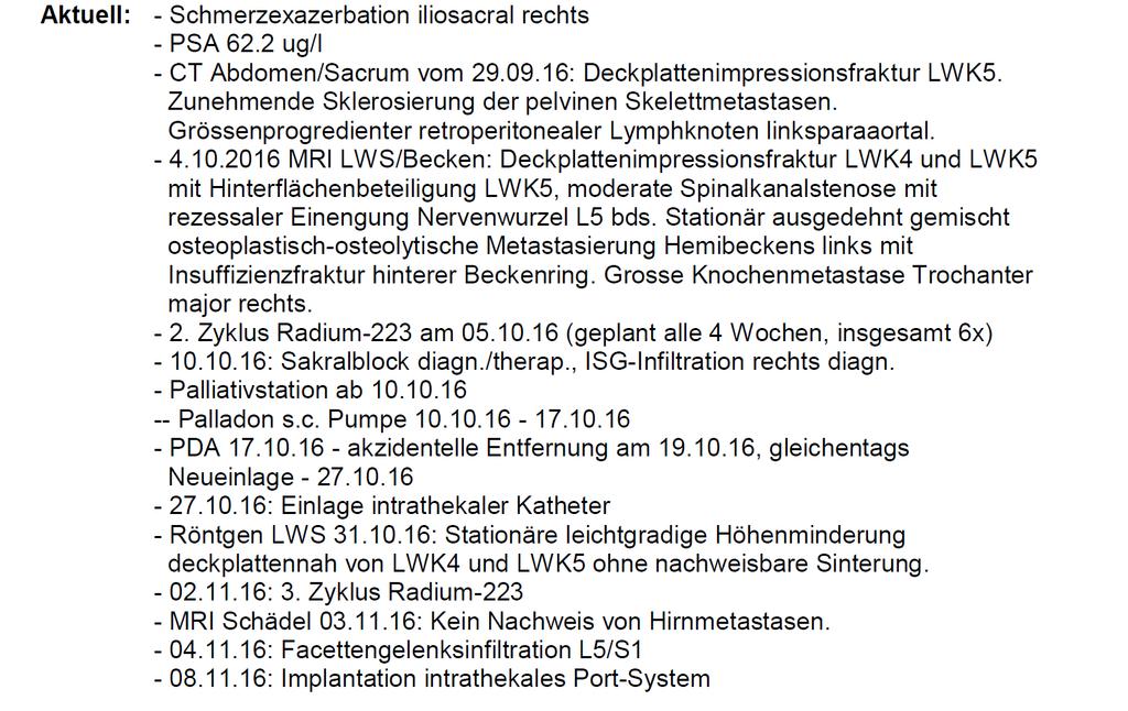 Fall Teil 2 Was macht der Hausarzt?