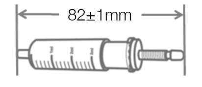 werden. Sollte das Insulin auch nach dem zweiten Entlüften nicht zugeführt werden können, passen Sie die Länge der Gewindestange erneut an.