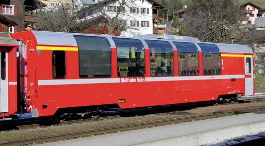 mit den neuen Panoramawagen Glacier Express 2006 entstand 2006/2007