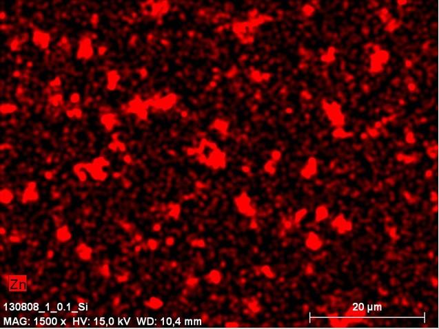 Schichtanalytik auf Edelstahl, Titan (Wirkstoffe Cu, Zn) XPS