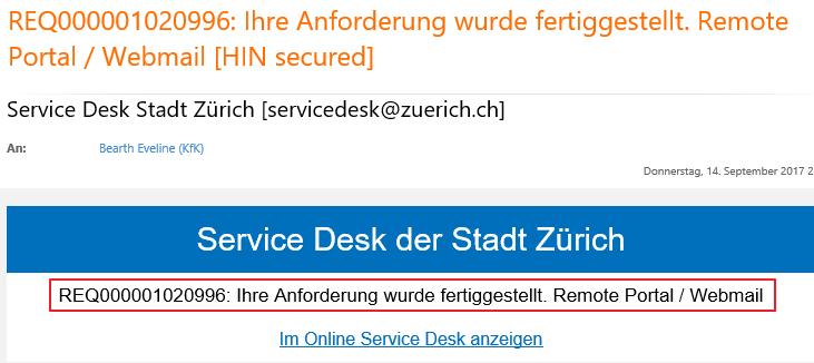 Bitte beachten Sie, dass der bestellte Service erst nutzbar ist, wenn Sie einerseits die Mobile ID aktiviert