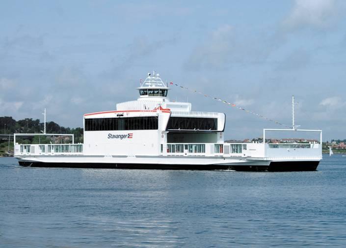 Variante 2: Die PKW-Fähre (A) Typ: Ferrycat 120 Länge: 80 m Breite: 20 m Tiefgang: