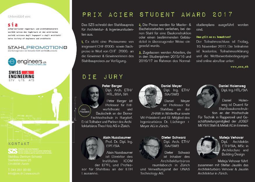 Acier 2018 Prime Award Prix