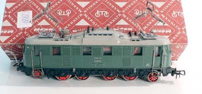 1 MÄRKLIN E-Lok SEWH 800 türkis, Dach silbergrau, erstklassige Neulackierung, guter Zustand, im