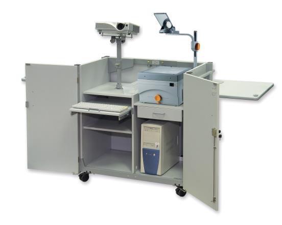AV cabinet 1100 Robuste Medienschränke auf Stahlrahmenbasis mit besonders hoher Schutzfunktion.