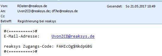 ) auf Ihrer Internetseite...Bild05 Als Einstieg geben Sie Ihre Email-Adresse (..Bild0.) ein.