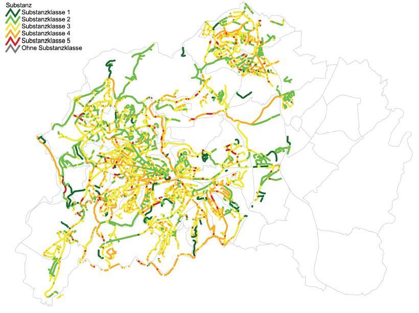 Prognose Ist-Substanz heute 17 Strategieentwicklung DWA-M 143-14 Sanierungsstrategien: Individuelle Sanierungsstrategien: Substanzwertstrategie Gebietsbezogene