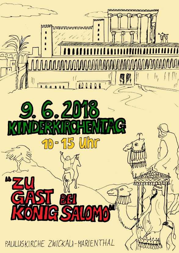 5 Regionale Veranstaltungen Zu Gast bei König Salomo Zum Kinderkirchentag am 9.