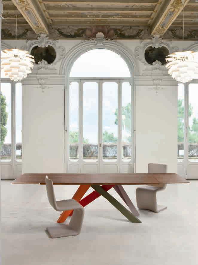 Big Table_design Alain Gilles Sedia / Chair / Stuhl / Chaise Venere Pag.