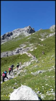 Am frühen Nachmittag kamen wir nach