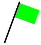 1f, grüne Flaggen (im Donauraum) E.