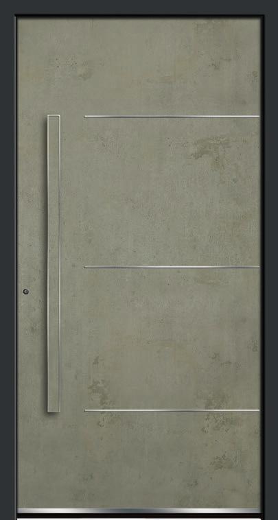 KERAMIK ART-STONE C Modell 6782-87 erhabene Lisenen Art-Stone Aufsatzfüllung Extras: Glas Satinato weiß Griff: 1042-13 Edelstahl,
