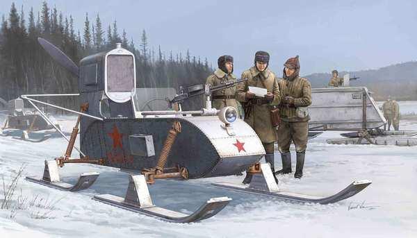 752322 02322 1/35 Soviet Aerosan RF-8/GAZ-98.