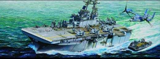 756401 64001 1/350 USS Wasp LHD-1.