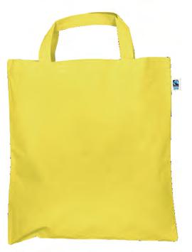 3842KF Tasche aus Fairtrade-Baumwolle mit zwei kurzen Henkeln 100 % Fairtrade-Baumwolle Henkellänge ca.