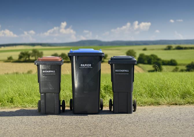 Recyclingquote: 82,0 % Verwertete Abfälle Entsorgte Abfälle 426 kg verwertet 93 kg entsorgt Grünabfälle 140 kg Restabfall 68 kg Biotonne 96 kg Sperrabfall 24 kg Papier, Kartonagen 82 kg Problemabfall