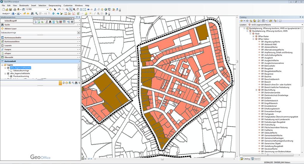 Erfassungsgrundsätze für die digitale Erfassung des Planungsrechtes Erfassungsgrundsätze Die Abgrenzungen