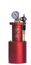 RECORD Der Druckverstärker RECORD wandelt Luftdruck in den benötigten hydraulischen Systemdruck zur Ansteuerung der SPEEDY s um. Ansteuerung von 7 bzw. 14 SPEEDY Schnellspannverschlüssen bis max.