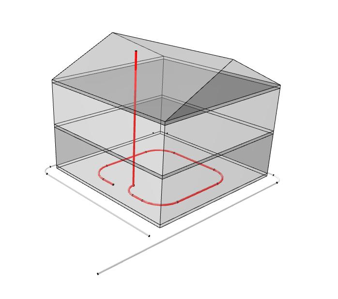 EINBAU IM DETAIL Unterhalb des Unterbetons bzw. der Fundamentplatte werden Drainagerohre mit einem Durchmesser von mindestens 80 mm verlegt.