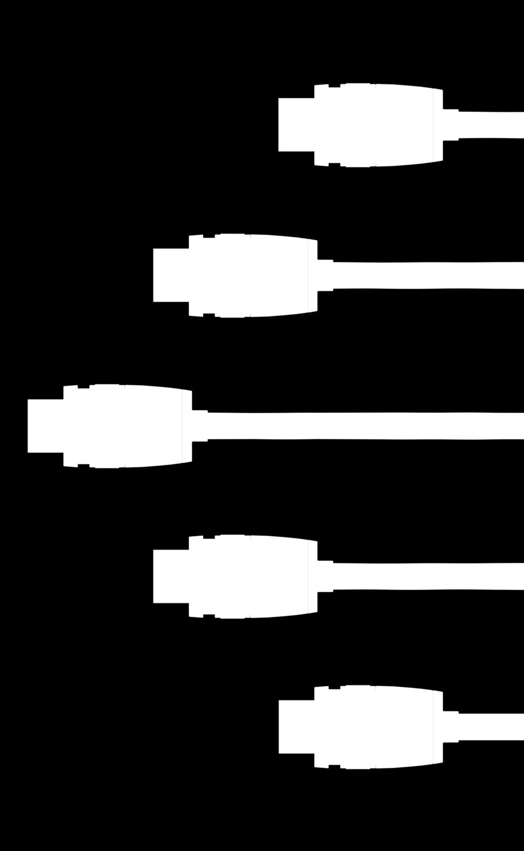 Verriegelungs-Technologie Mini DisplayPort to VGA Portsaver Adapter Mini DisplayPort 1.2 / VGA for 2K / FullHD / 1080p 24ct.