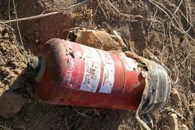 Einer der in Dschenin entdeckten Sprengsätze (Foto mit Genehmigung des IDF Pressesprechers, 17. Januar). iv) 12.