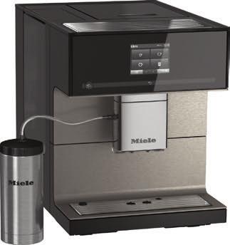 Automatisches Entkalken CupSensor Coffee&Tea WiFiConn@ct Automatische Spülung der Milchleitung AromaticSystem Tassenheizung BrilliantLight Genießerprofile programmierbar CM 7750