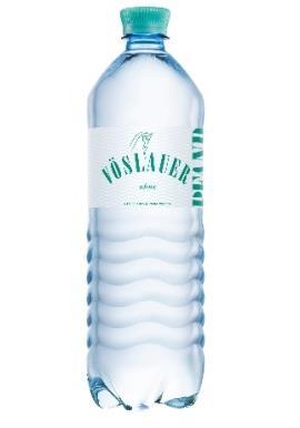 Flaschen zu 100 Prozent aus recyceltem PET-Material bestehen. Damit sorgt Vöslauer bereits heute dafür, dass sich geschlossene Bottle-to-bottle-Kreisläufe durchsetzen.