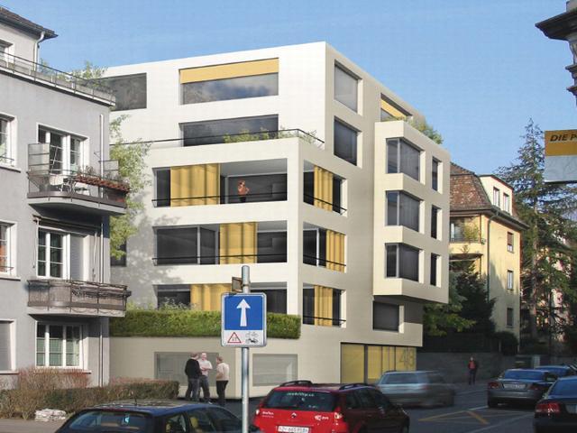 Hochhaus Ersteller: Steiner AG http://www.csl-immobilien.
