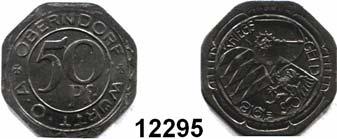 3 2 Pfennig o.j....ss 6,- Neusalz (Schlesien) Textilwerke 12283 18616.10 20 Pfennig o.j....ss, Rost 5,- 12284 18616.11 50 Pfennig o.j.ss-vz, min.