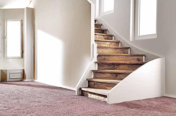 Renovierung Renovation Als einzige Verbindung zwischen zwei Stockwerken sind Treppen einer hohen Belastung und Frequenz ausgesetzt.