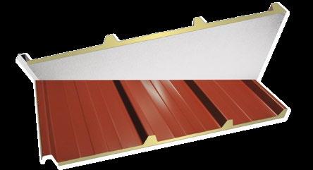 PU Dach DP BRUCHAPaneel PU CO-Dach Dachneigung mindestens 3 (5,2 %) - für landwirtschaftliche Gebäude - als Schutz vor Kondensatbildung - mindestens 15 mm Dämmung - preisgünstige Alternative zum